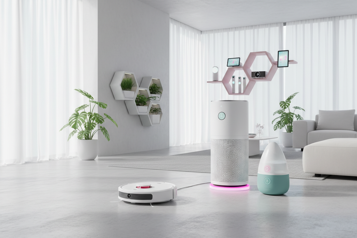 Smart home appliances banner