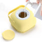 Pet Grooming Brush With Soap Dispenser