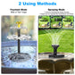 Solar Bird Bath Fountain