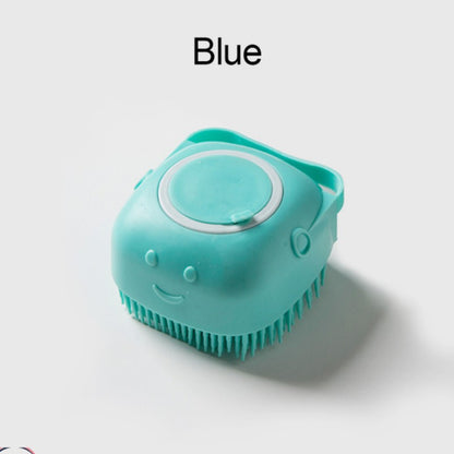 Pet Grooming Brush With Soap Dispenser