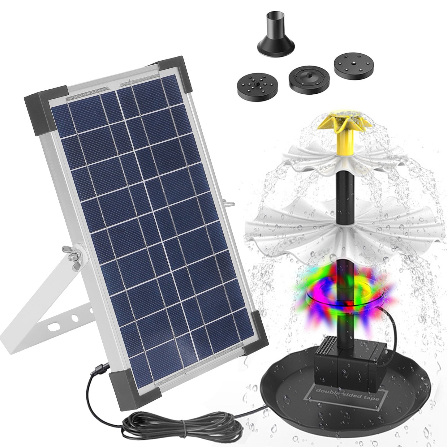 Solar Bird Bath Fountain