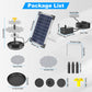 Solar Bird Bath Fountain
