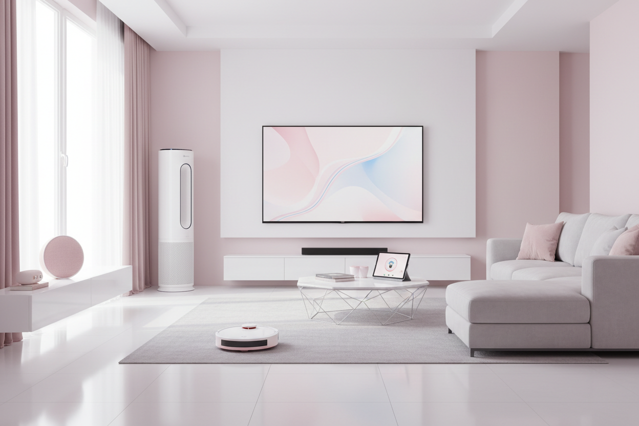 Smart home appliances banner